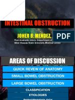 Obstruction. Didactics