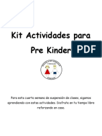 Kit Actividades Cuarta Semana NT1