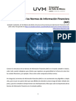 U4 - Estructura de Las Normas de Información Financiera (NIF)