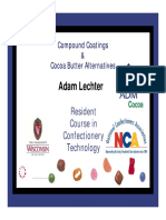 Adam Lechter: Resident Course in Confectionery Technology