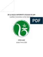 Civil Law - Animo Notes PDF