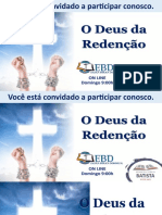 Lição 4 - O Deus Da Redenção