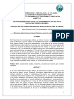 VELOCIDAD DE REACCIÓN ENZIMÁTICA Y DETERMINACIÓN DEL Pi DE UNA PROTEÍNA