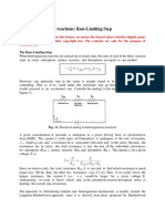 Fluid-Solid Catalytic Reactions: Rate-Limiting Step: Academic Use