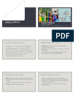 General Chemistry: Chapter Description Review and Add-Ons