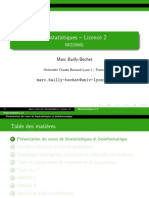 Biostatistique 1