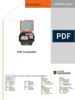 I5000 Utility Locating System: 10W Transmitter