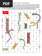 Serpientes y Escaleras Fracciones