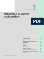 Médicaments Du Système Cardiovasculaire: Chapitre Chapitre