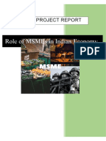 Role of MSME in Indian Economy