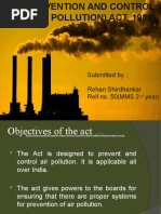 Air Prevention and Control Polution Act 1981