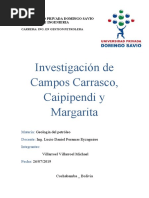 Campos Margarita, Carrasco y Caipipendi