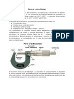 Resumen Lectura Mitutoyo