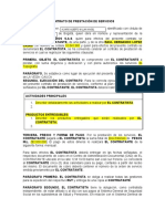 CONTRATO DE PRESTACIÓN DE SERVICIOS Topografo