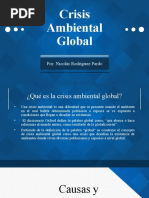 Crisis Ambiental Global