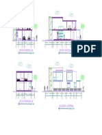 Seccion Longitudinal A-A Seccion Transversal B-B : Escala 1:100 Escala 1:100