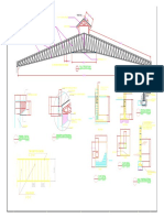 2L-2"x 2" X 2" WEB: 2" X 6" C Purlins Spaced