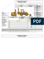 Backhoe Loader: Equipment Inspection Sheet