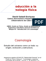 Introduccion A La Cosmologia Fisica