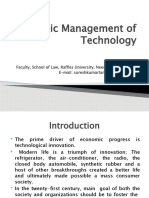 Strategic Management of Technology