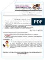 Guia de Aprendizaje Artisitica 3° Cantos y Rondas