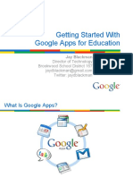 Getting Started With Google Apps For Education