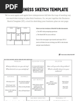 Fizzle Business Sketch Template PDF