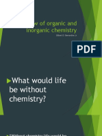 Review of Organic and Inorganic Chemistry: Gilbert D. Bernardino JR