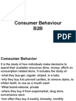 Consumer Behaviour B2B