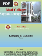 Bicol College: Sagpon, Daraga, Albay