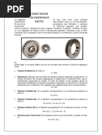 Como Hacer Un Engranaje Recto