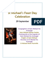 ST Michael's Feast Day Celebration: 29 September