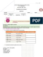 Trimestre 1 - Actividades - Primer Grado - Matemáticas 1 - Espita