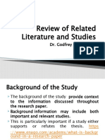 3.2 Review of Related Literature