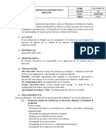 SGC-PRD-01 Procedimiento de Revisión Por La Dirección