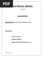 Electrical Drives: Lab Report