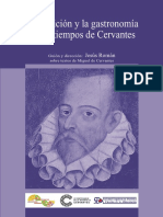 La Nutricion y La Gastronomia en Tiempos de Cervantes PDF