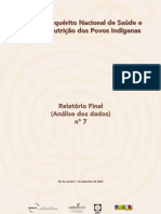 I Inquerito Nacional de Saude e Nutricao Dos Povos Indigenas Abrasco