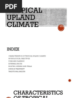 Tropical Upland Climate