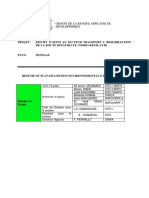 Sénégal - Projet D'appui Au Secteur Transport 1 - Réhabilitation de La Route Dinguiraye - Nioro-Keur-Ayib - Résumé PGES PDF