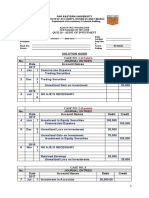 Quiz 10 - Audit of Investment (BASIC PROB - KEY)