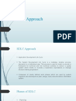 SDLC Approach