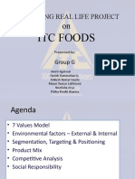 Marketing Real Life Project: Itc Foods