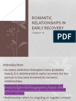 Chapt 10 Romantic Relationships & Early Recovery