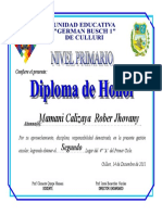 Diploma de Honor 10