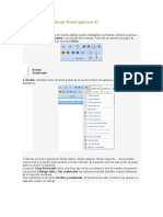 Lectura - Bordes y Sombreado. Numeracion y Viñetas en Word