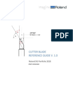 Cutter Blade Reference Guide