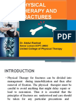 Physical Therapy and Fractures