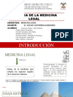 Historia de La Medicina Legal