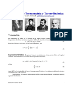 Resumen de Termodinámica